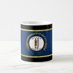 Kentucky flag coffee mug