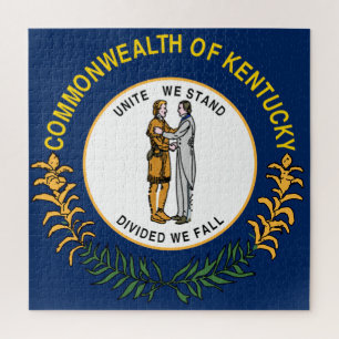 Kentucky flag jigsaw puzzle