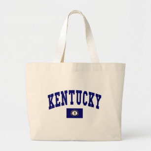 Kentucky Flag Large Tote Bag