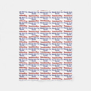 Kentucky Fleece Blanket