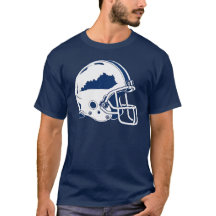 Kentucky Football Helmet State Map Sports Design