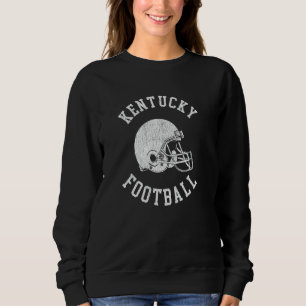 Kentucky Football Throwback Football Helmet Retro Sweatshirt