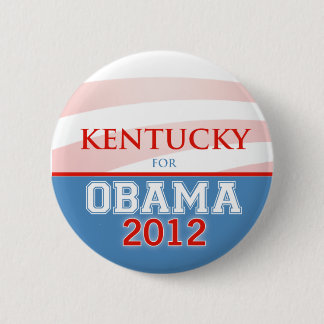 KENTUCKY for Obama 2012 6 Cm Round Badge