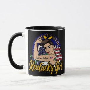 Kentucky Girls Kentucky proud State Flag for Mug