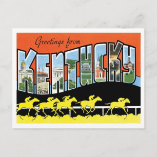 Kentucky Greetings From US States Postcard