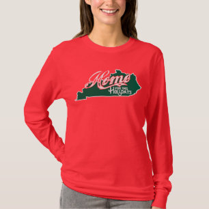 Kentucky Home For The Holidays Long Sleeve T T-Shirt
