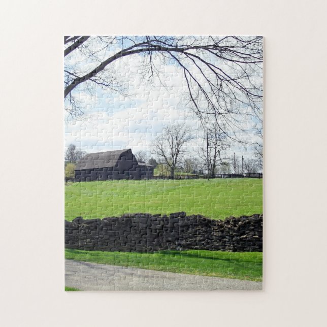 Kentucky Horse Farm Jigsaw Puzzle (Vertical)
