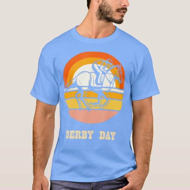 Kentucky Horse Racing Der T-Shirt (Front)