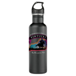 Kentucky Horse Racing Souvenir  710 Ml Water Bottle