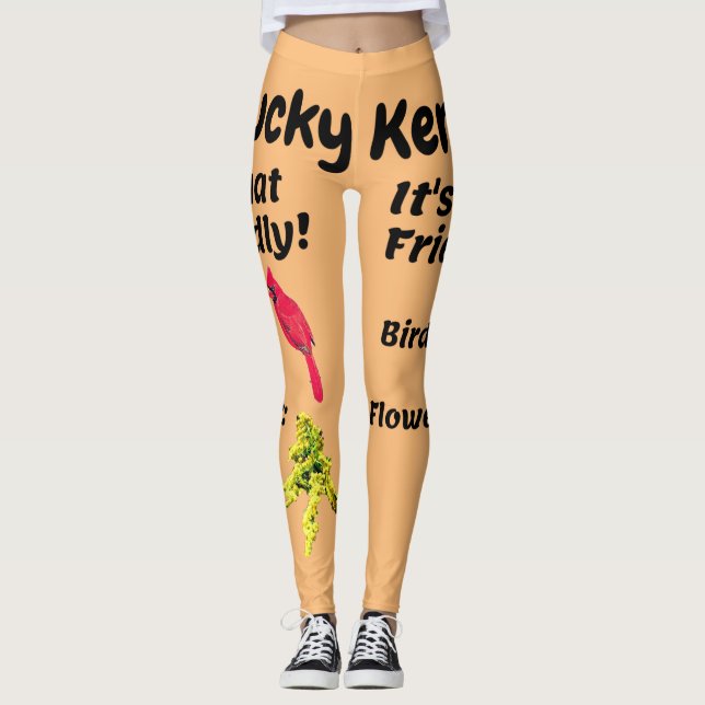 Kentucky It's That Friendly Leggings (Front)