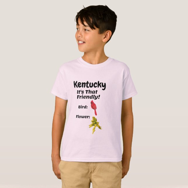 Kentucky It's That Friendly T-Shirt (Front Full)