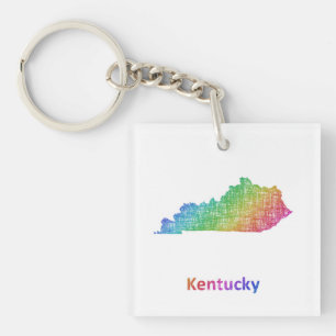 Kentucky Key Ring