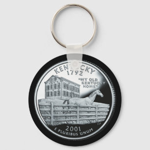 KENTUCKY KEY RING
