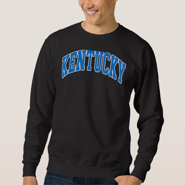 Kentucky  Ky  Throwback Sporty  Classic Sweatshirt (Front)