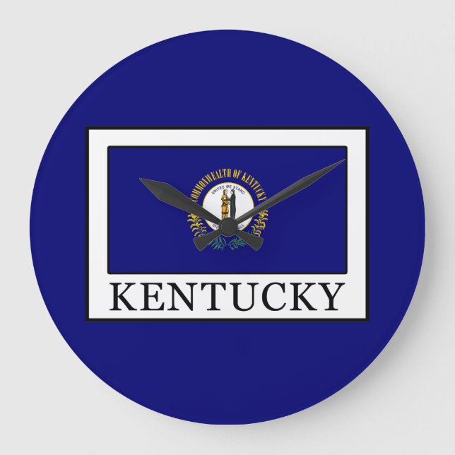 Kentucky Large Clock (Front)