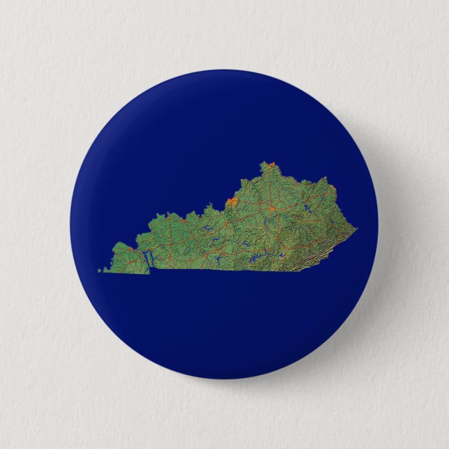 Kentucky Map Button (Front)