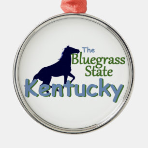 KENTUCKY METAL TREE DECORATION