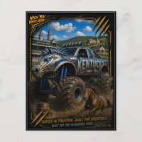 Kentucky Monster Truck Off Road Art
