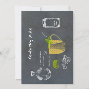 Kentucky Mule Invitation