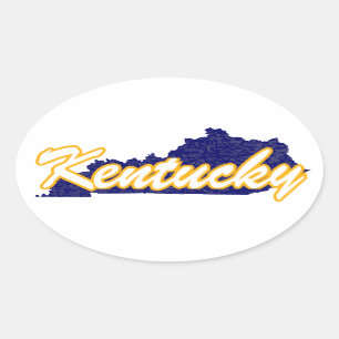 Kentucky Oval Sticker