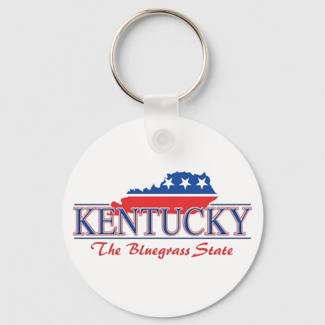Kentucky Patriotic Keychain (Front)