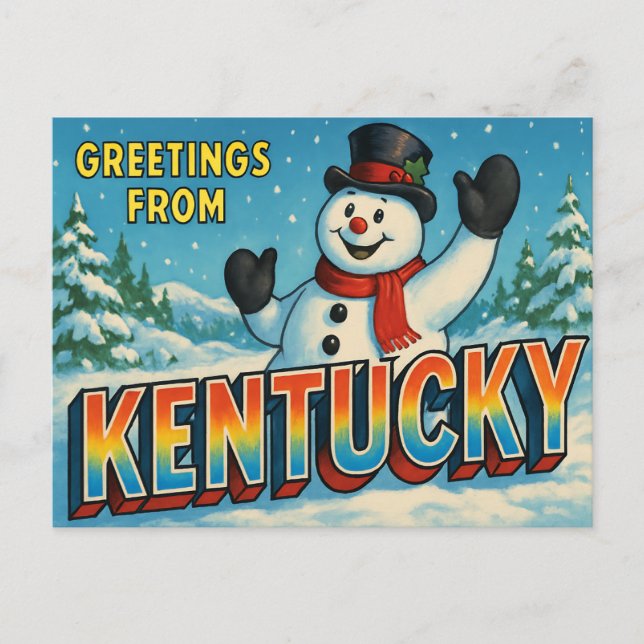 KENTUCKY Postcard (Front)
