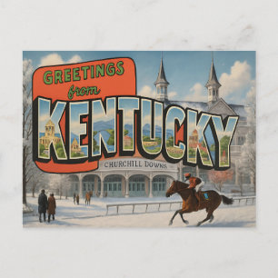 KENTUCKY Postcard