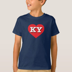 Kentucky Red Heart - I love KY T-Shirt