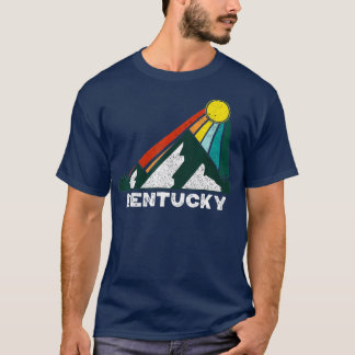 Kentucky Retro Vintage Sunset Mountain Kentucky lo T-Shirt