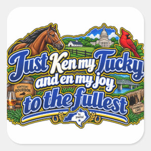Kentucky Square sticker