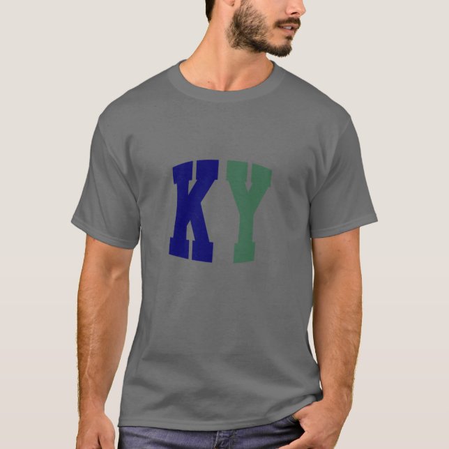 Kentucky State Abbreviation T-Shirt (Front)