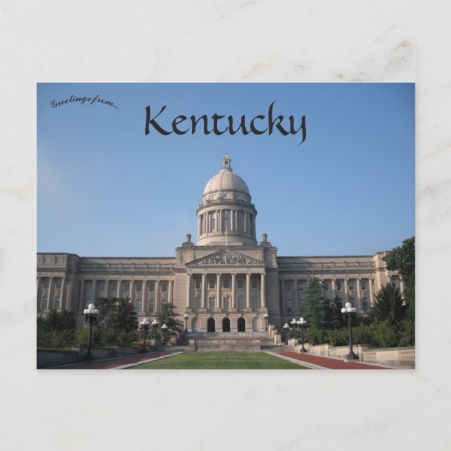 Kentucky State Capitol Frankfort Kentucky Postcard (Front)