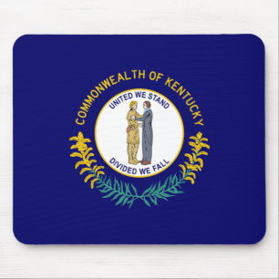 Kentucky State Flag Mouse Pad