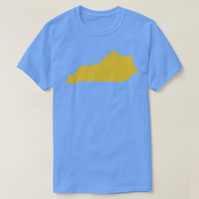 Kentucky state map TShirt (Design Front)