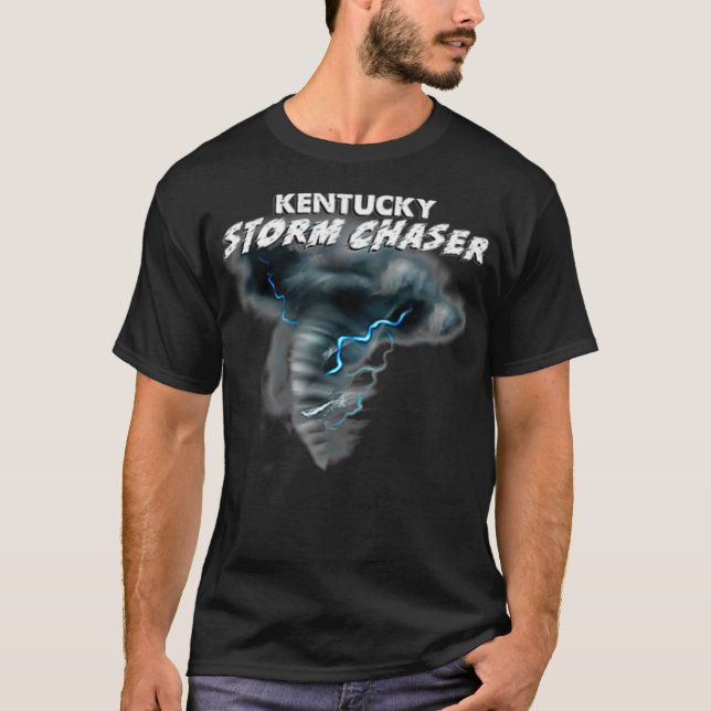Kentucky Storm Chaser Severe Weather  Tornado T-Shirt (Front)