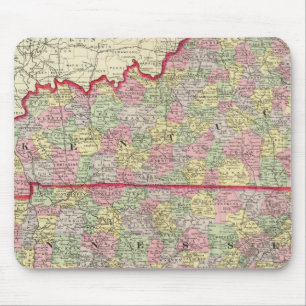 Kentucky, Tennessee 3 Mouse Pad