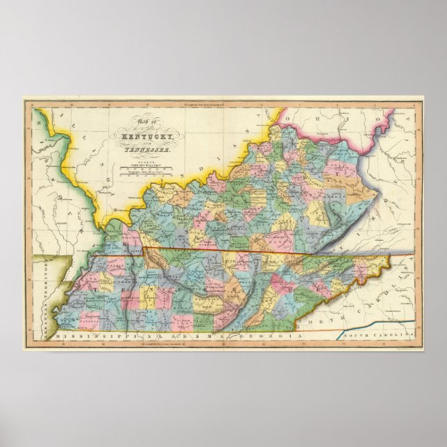 Kentucky, Tennessee 4 Poster (Front)