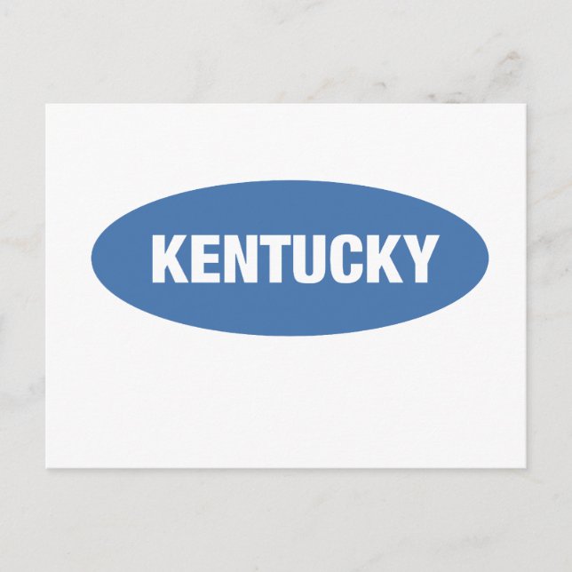 Kentucky - the Blue Grass State Postcard (Front)
