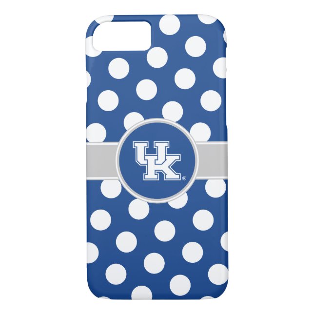Kentucky | UK Polka Dot Pattern Case-Mate iPhone Case (Back)