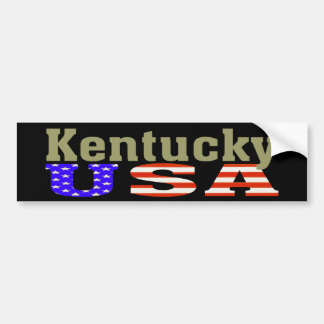 Kentucky USA! Bumper Sticker