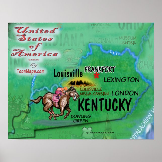 Kentucky USA Poster (Front)