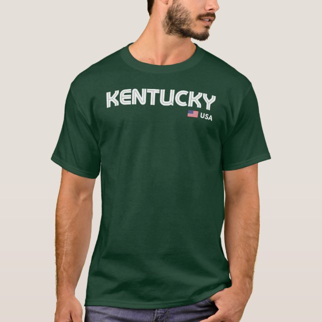 Kentucky USA T-Shirt (Front)