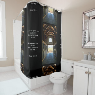 Kentucky View from the Barn, Psalm 121:1-2 Shower Curtain
