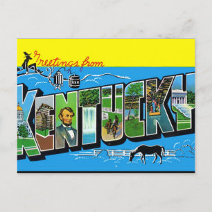 Kentucky Vintage Postcard