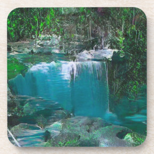 Kentucky Waterfall Hard Plastic Coaster