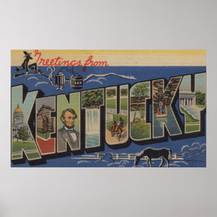 KentuckyLarge Letter ScenesKentucky 2 Poster