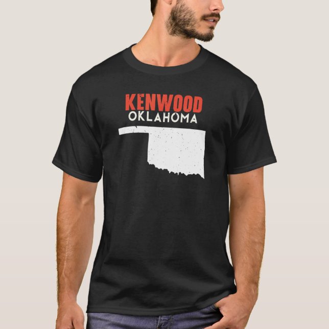 Kenwood USA State America Travel Oklahoman T-Shirt (Front)
