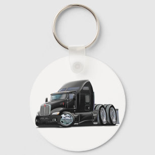 Kenworth 660 Black Truck Key Ring