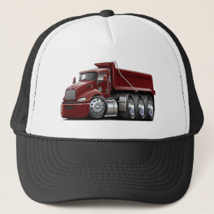 Kenworth T440 Maroon Truck Trucker Hat