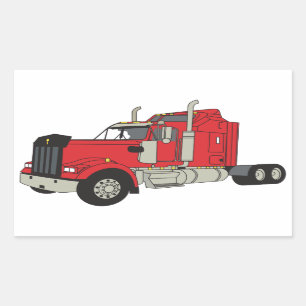 Kenworth Tractor Rectangular Sticker